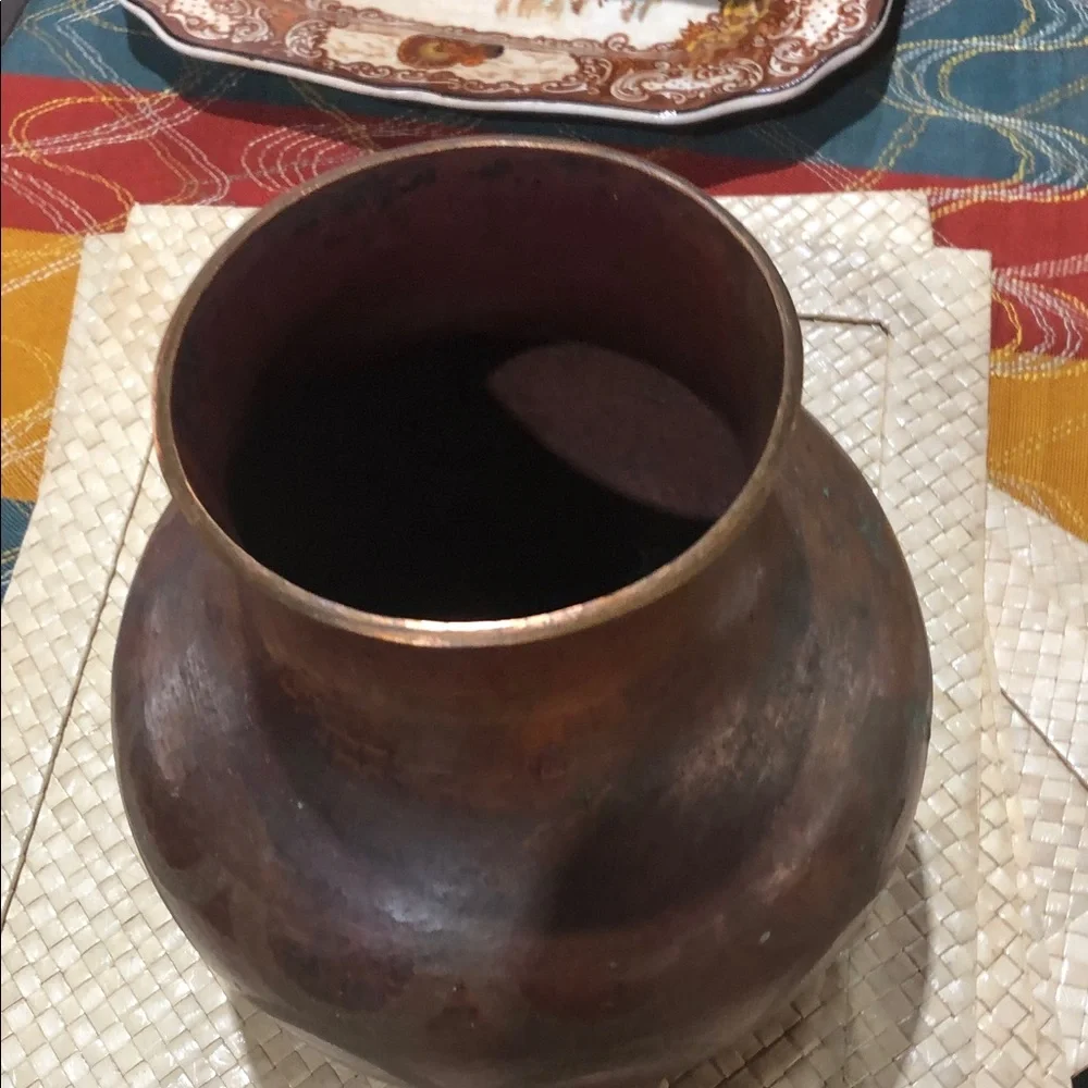 Copper Decorative Vase - Home Accents - Picture 2 of 4